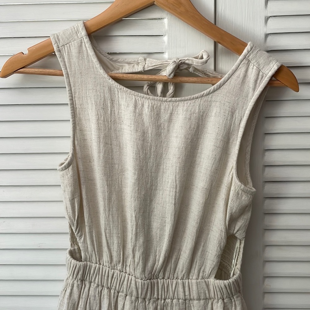 Sincerely Jules linen-look midi dress